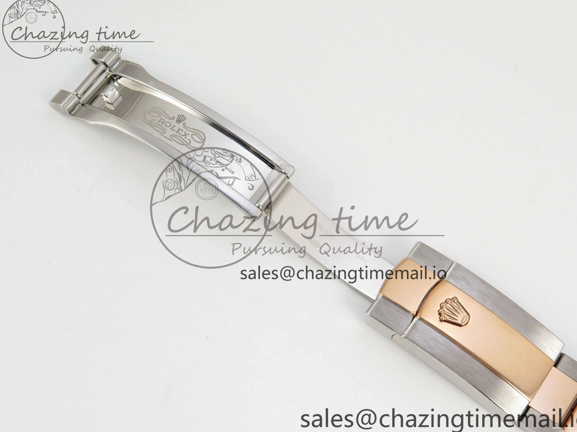 0127 Sporty DateJust 41 126331 SS RG ARF 1:1 Best Edition RG Stick Dial on Oyster Bracelet SH3235 (Weighted) 197